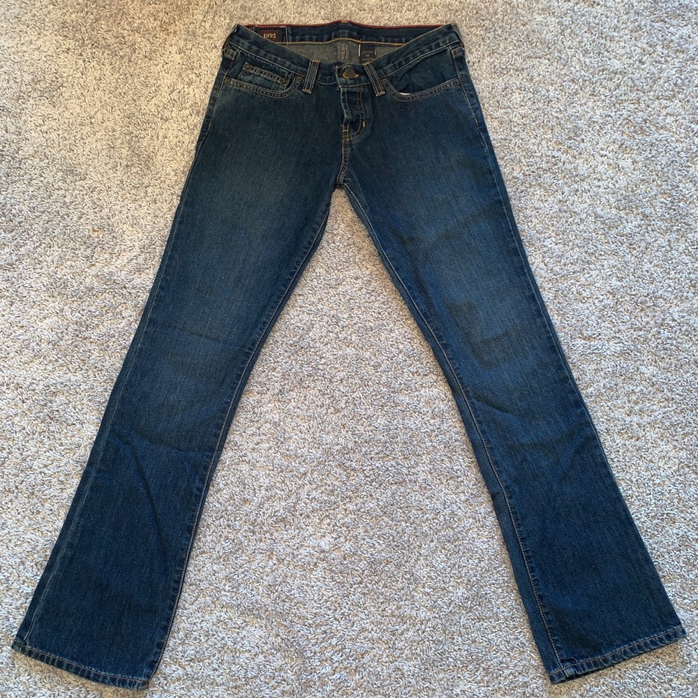 Abercrombie & Fitch Women’s 1892 Bootcut Jeans Sz 0 SOLDOUT